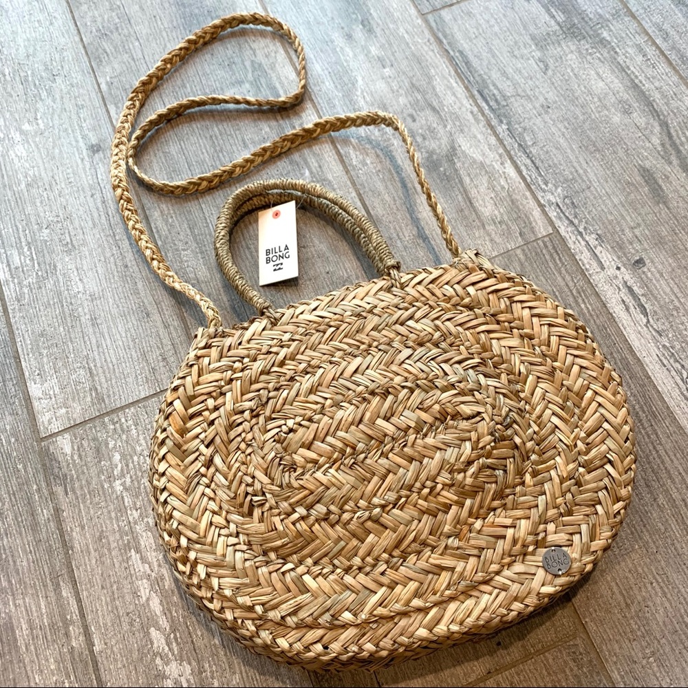 🔥🔥BILLABONG - STRAW TOTE BAG🔥🔥 - Picture 1 of 8